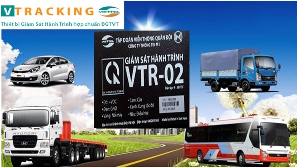  thiết bị giám sát hành trình Vracking Viettel khách hàng lắp tại Bến Tre