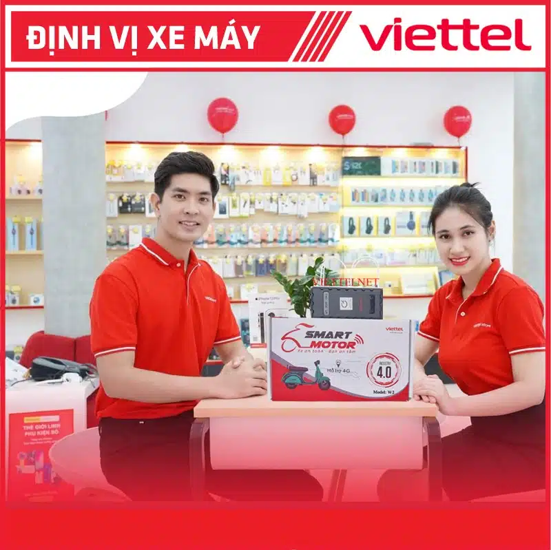 định vị xe máy Viettel