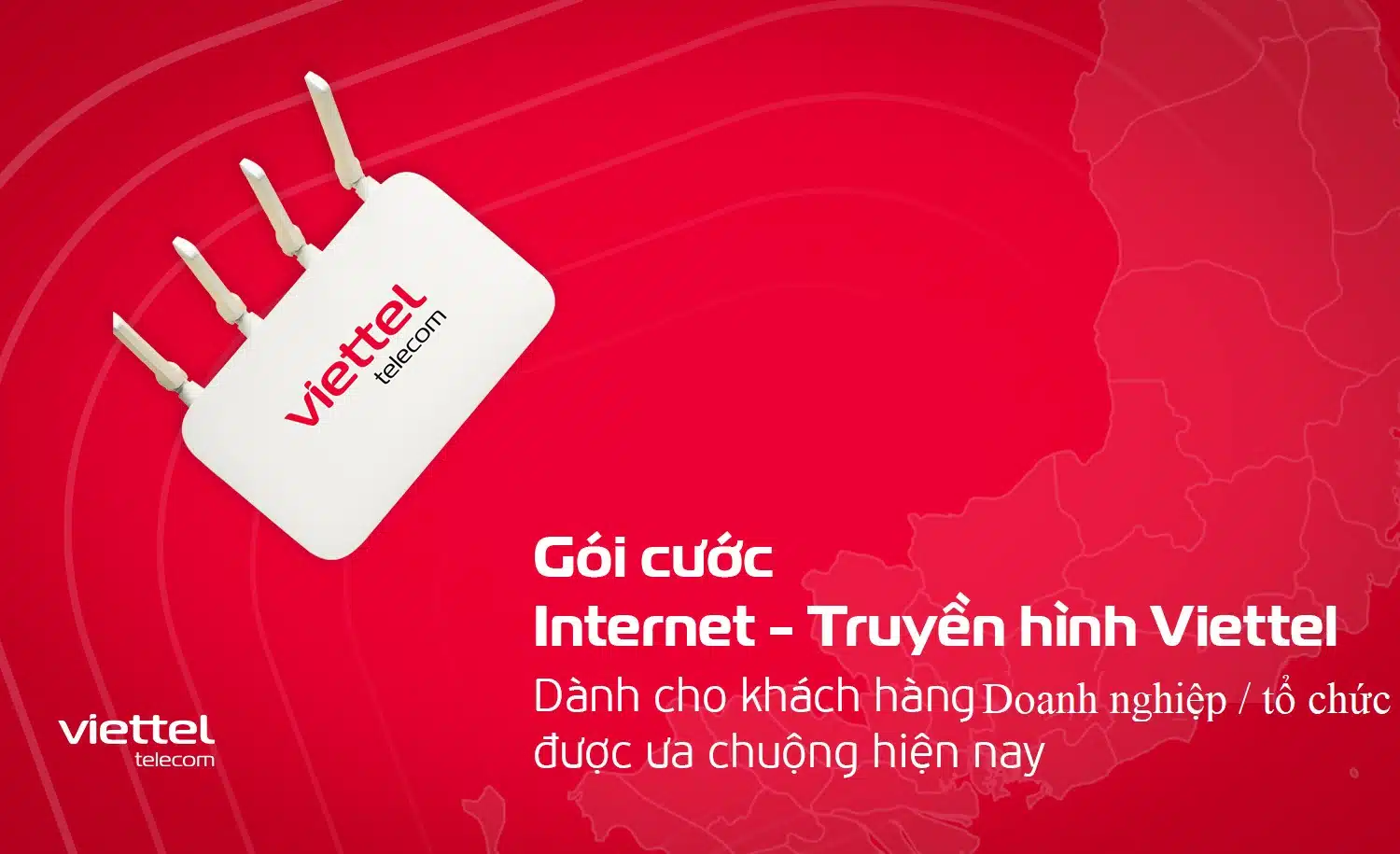 đăng ký mạng internet Viettel cho doanh nghiệp