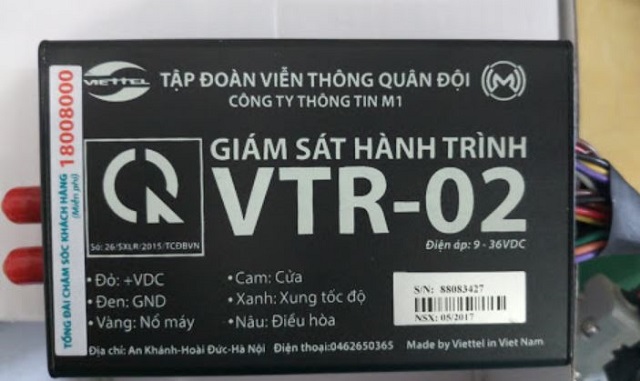 Hộp đen giám sát hành trình của Viettel có chức năng xác định vị trí chuẩn xác Hộp đen giám sát hành trình của Viettel có chức năng xác định vị trí chuẩn xác