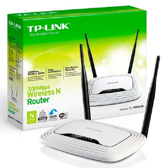 Modem wifi TP Link TL WR841N + Converter
