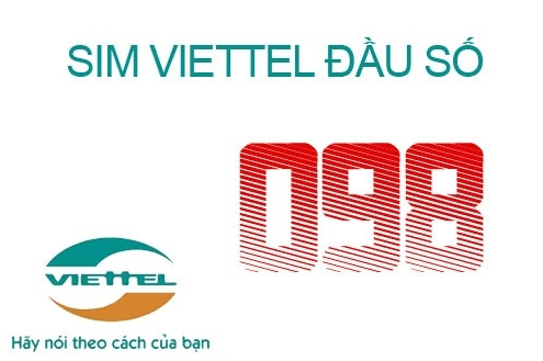 Sim đầu số 098 của nhà mạng Viettel