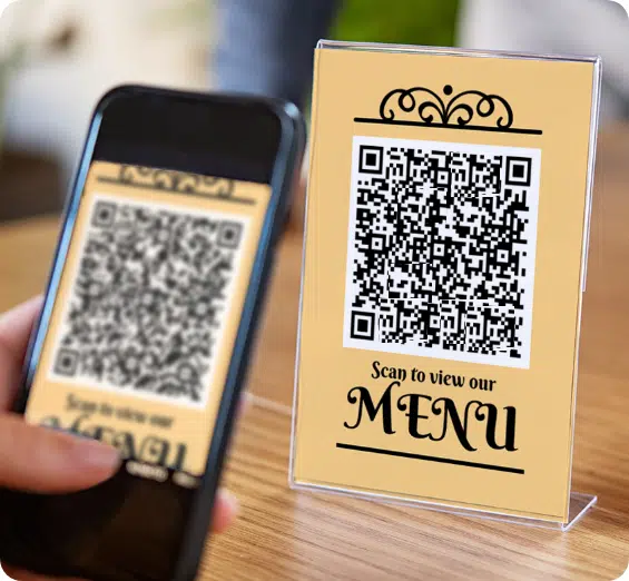 Cách khách hàng sử dụng vMenu QR code