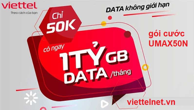 gói cước UMAX50N