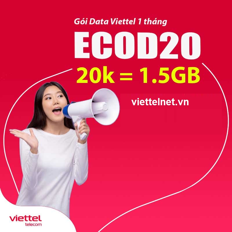 đăng ký gói cước ECOD20