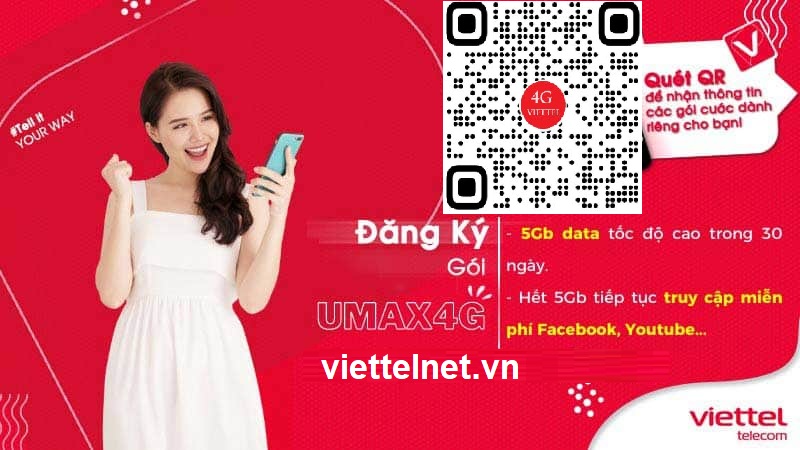 gói UMAX4G Viettel