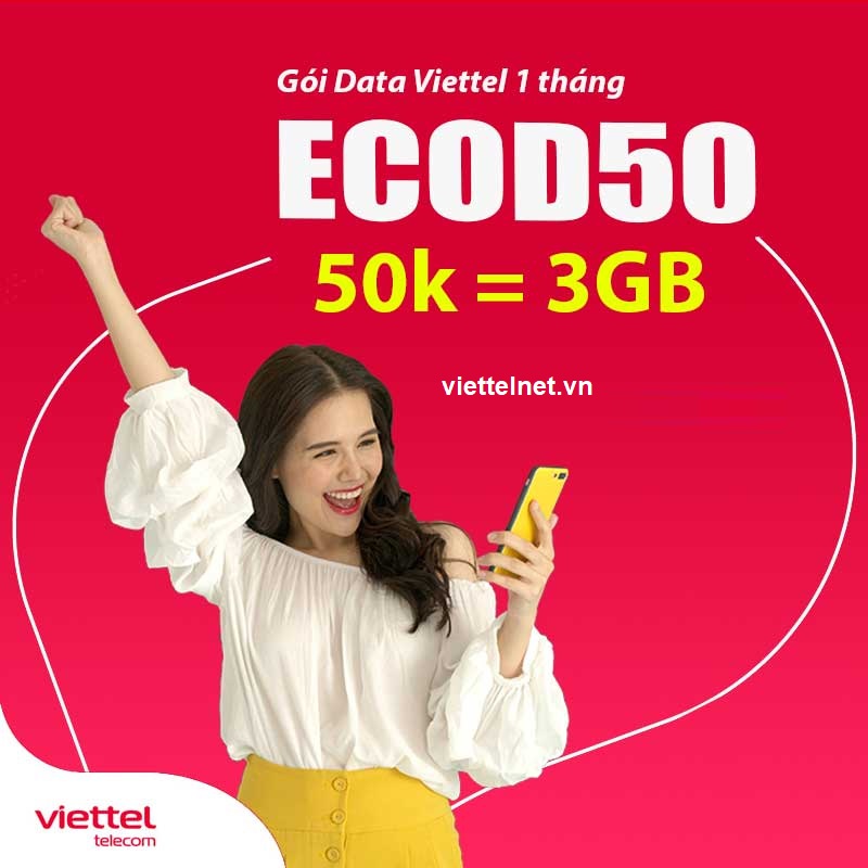 gói cước ECOD50 Viettel