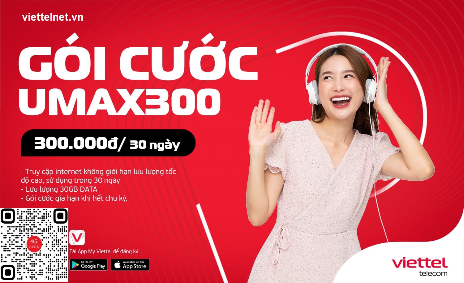 Gói UMAX300 Viettel