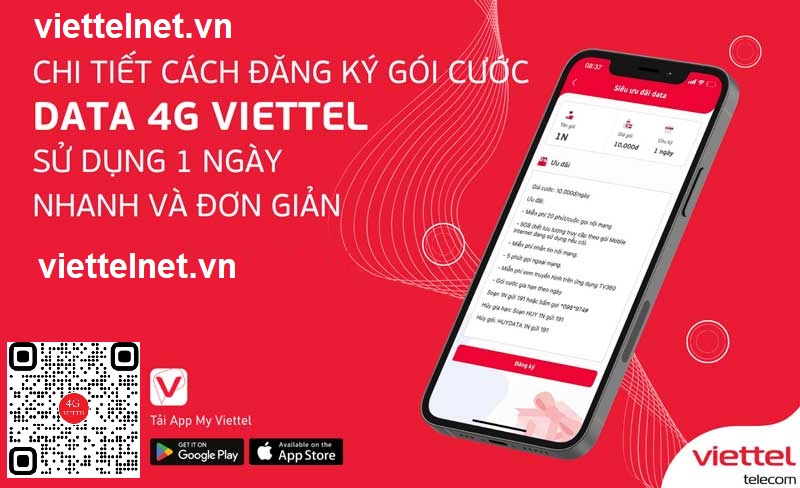 đăng ký gói cước 4G Viettel