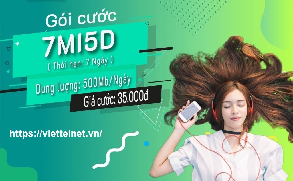 Đăng ký gói cước 7MI5D Viettel