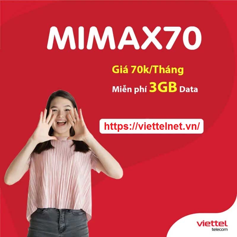 gói cước MIMAX70