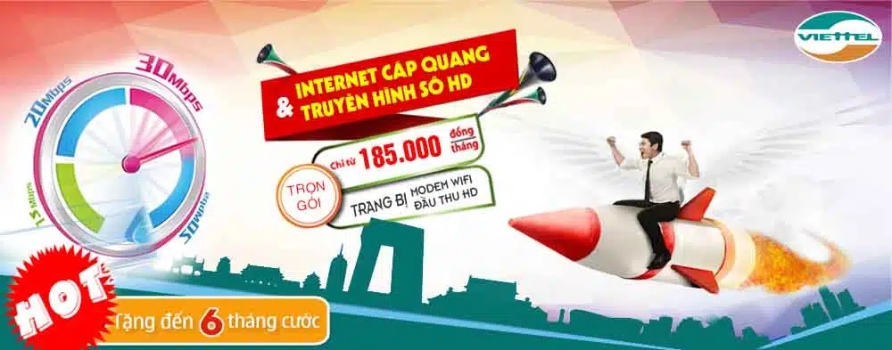 Lắp mạng Viettel Internet WiFi cáp quang giá tốt nhất tại Mỹ Đức, Hà Nội