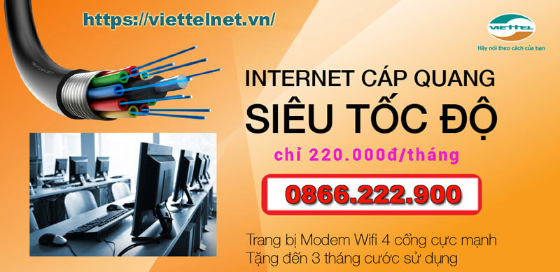 Lắp mạng Internet Viettel cáp quang tại huyện Ứng Hòa, Hà Nội