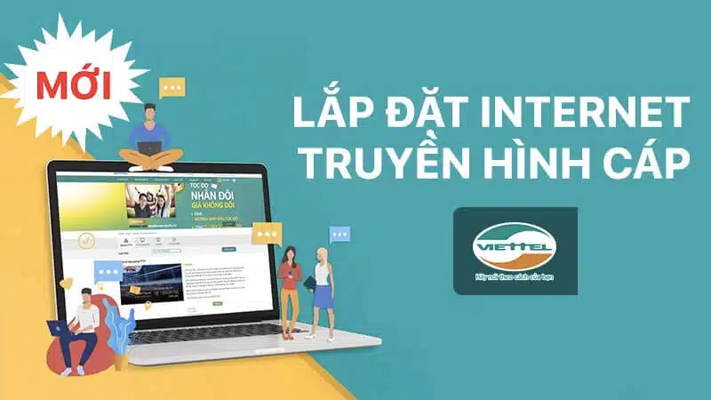 Lắp mạng Viettel Internet WiFi cáp quang tại Đông Anh