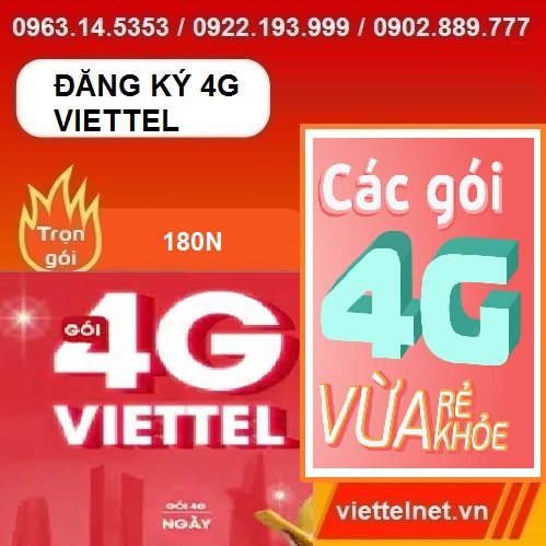 Gói 180N Viettel