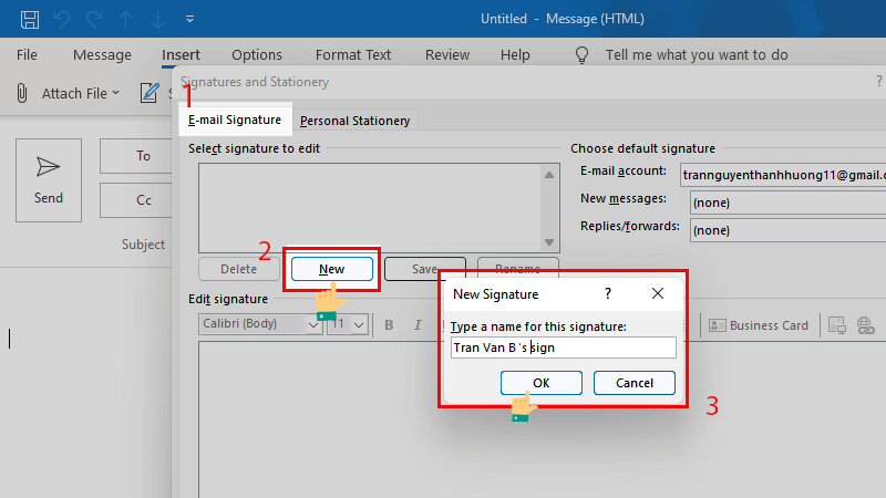 Hướng dẫn chi tiết cách tạo và thêm chữ ký email trong Outlook.com