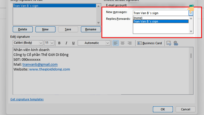 Hướng dẫn chi tiết cách tạo và thêm chữ ký email trong Outlook.com