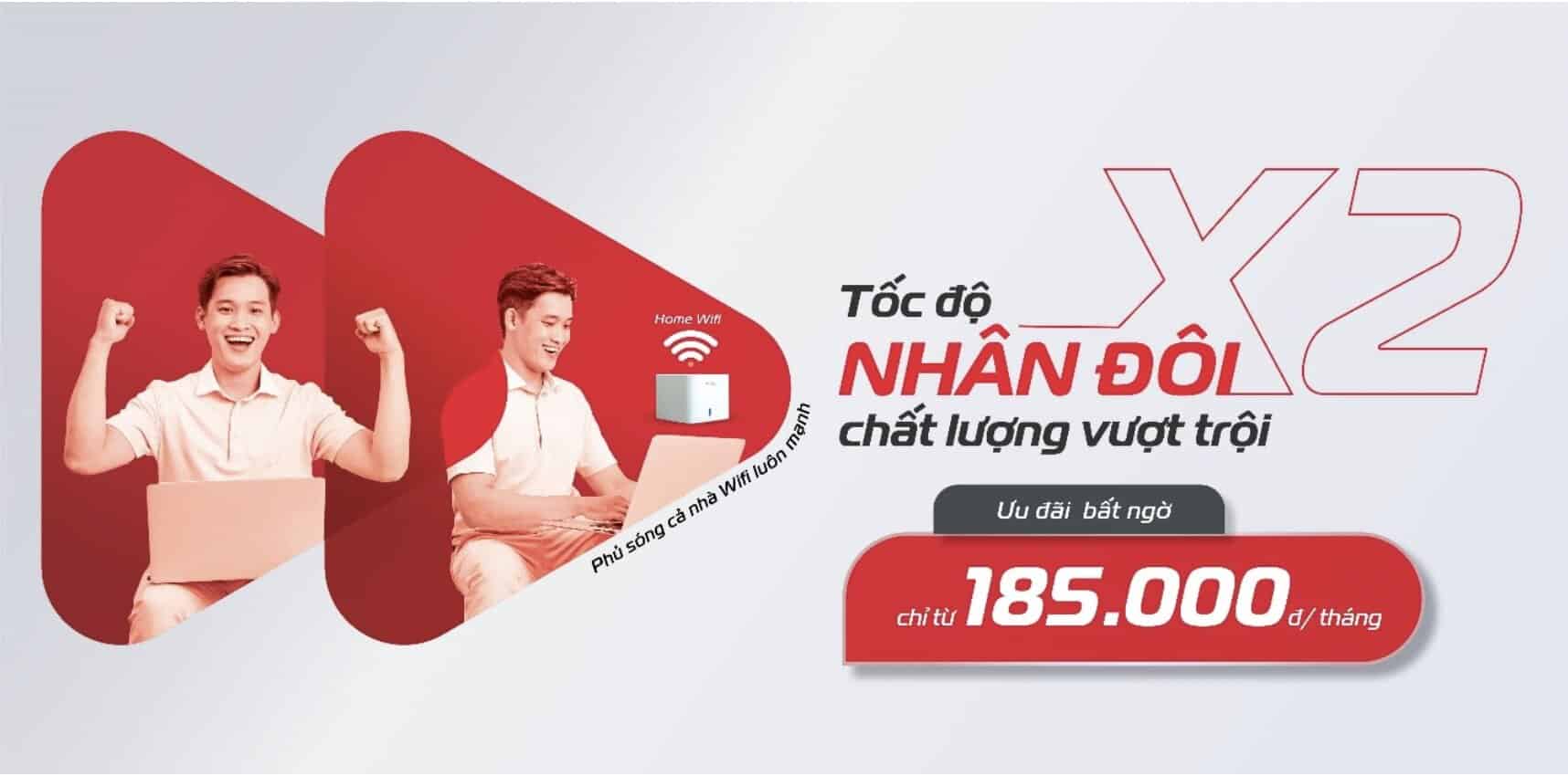 Internet Viettel Bạc Liêu tốc độ nhân đôi - Giá không đổi Ưu điểm khi lắp mạng Viettel Bạc Liêu