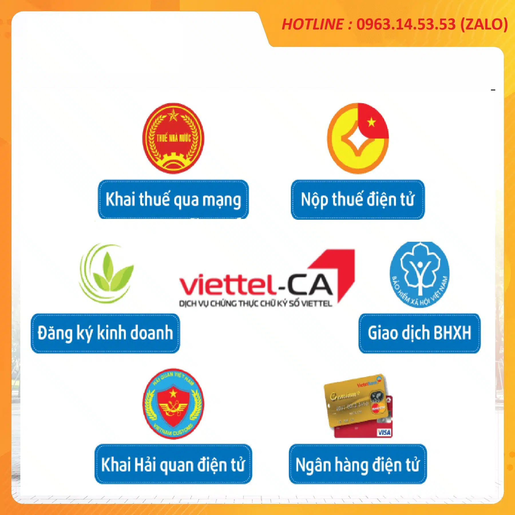 chữ ký số tại Viettel Hóc Môn