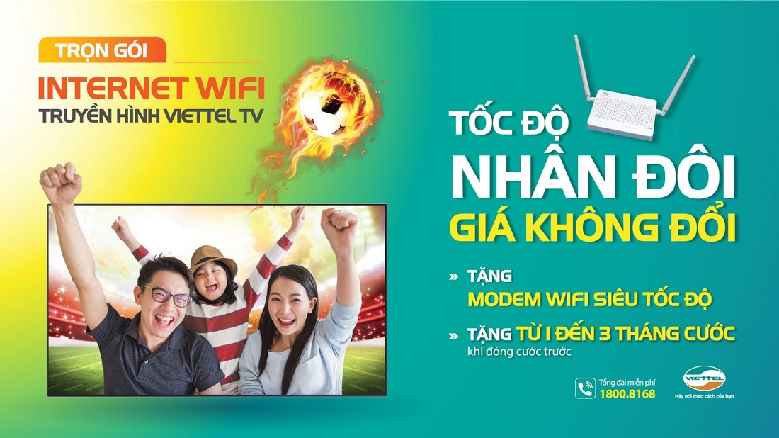 Dịch vụ Internet của Viettel Bình Định đem lại những trải nghiệm hấp dẫn