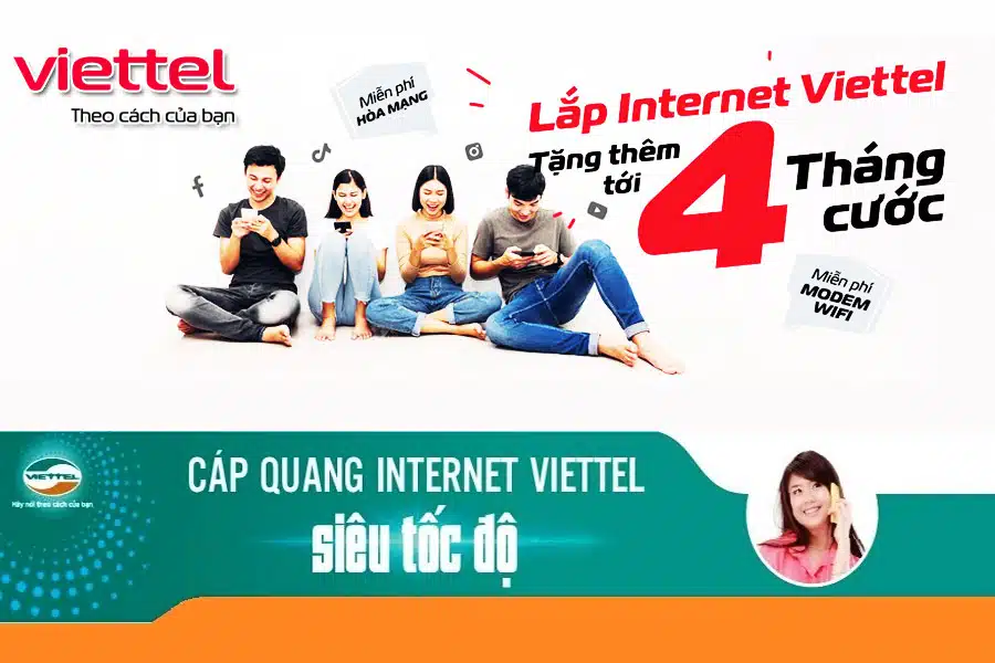 Dịch vụ Internet của Viettel Bến Tre đem lại những trải nghiệm hấp dẫn