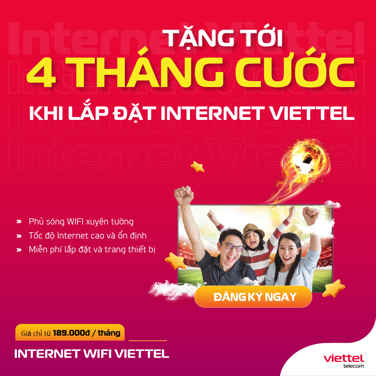Lắp mạng Internet Cáp quang Viettel Đà Nẵng