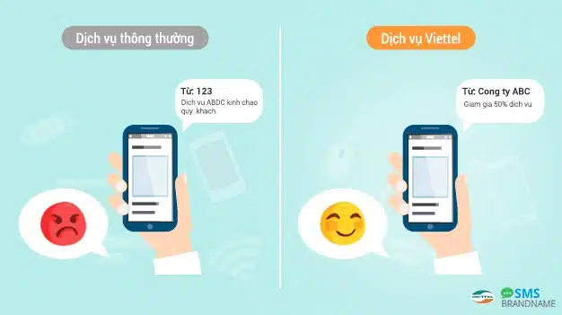 Dịch vụ SMS Brandname Viettel – Tin nhắn thương hiệu của Viettel