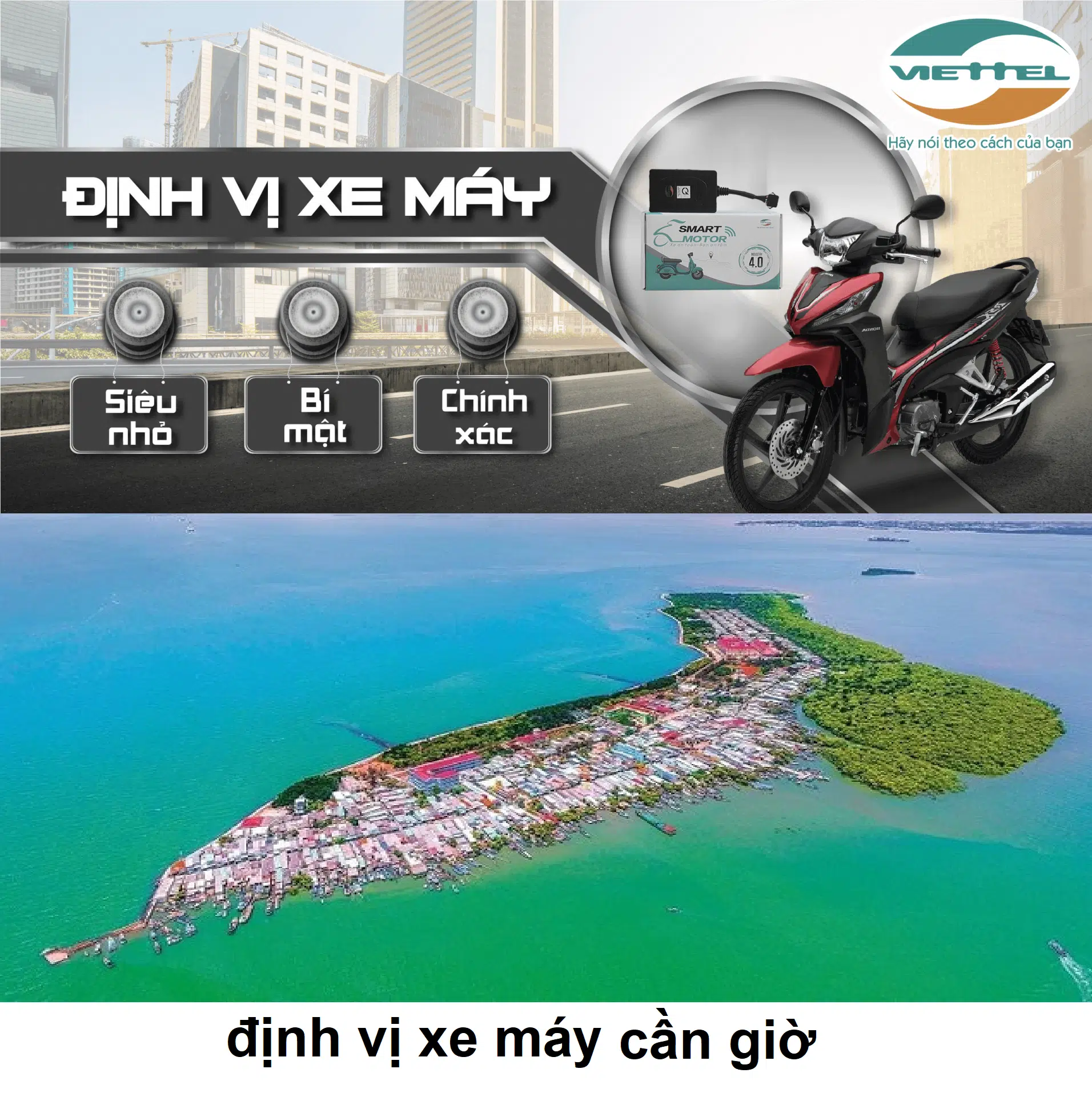 định vị xe máy cần giờ