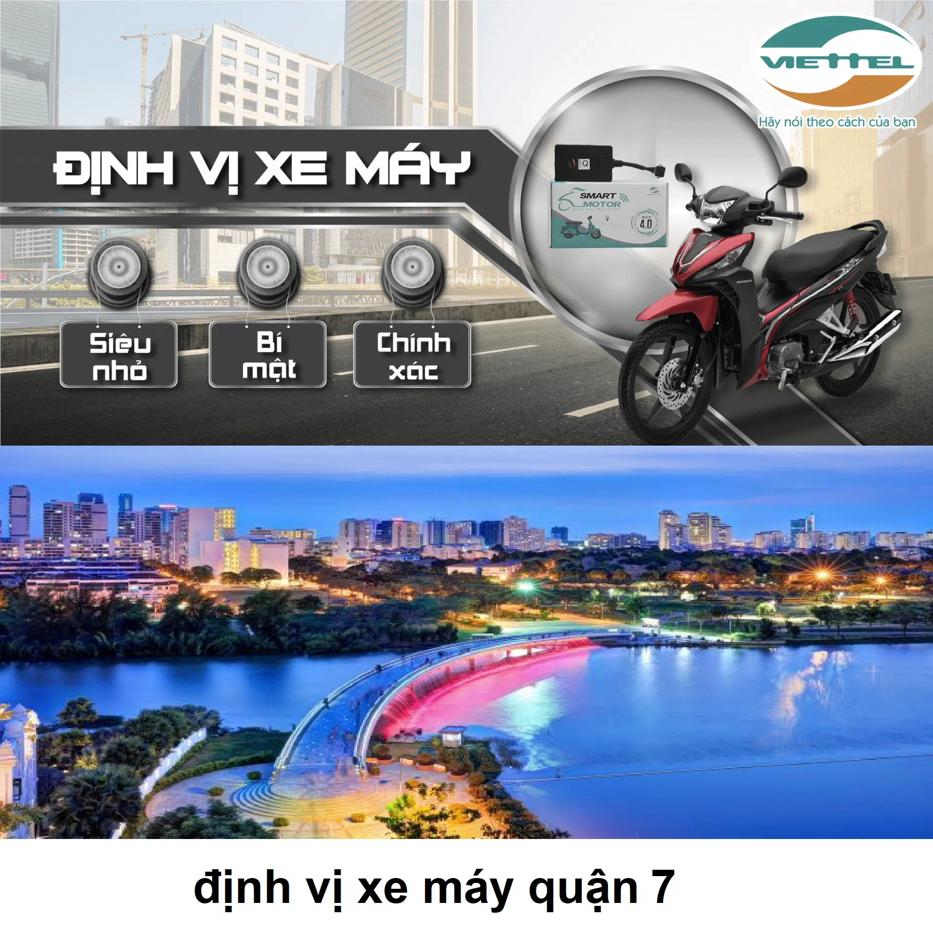 định vị xe máy quận 7