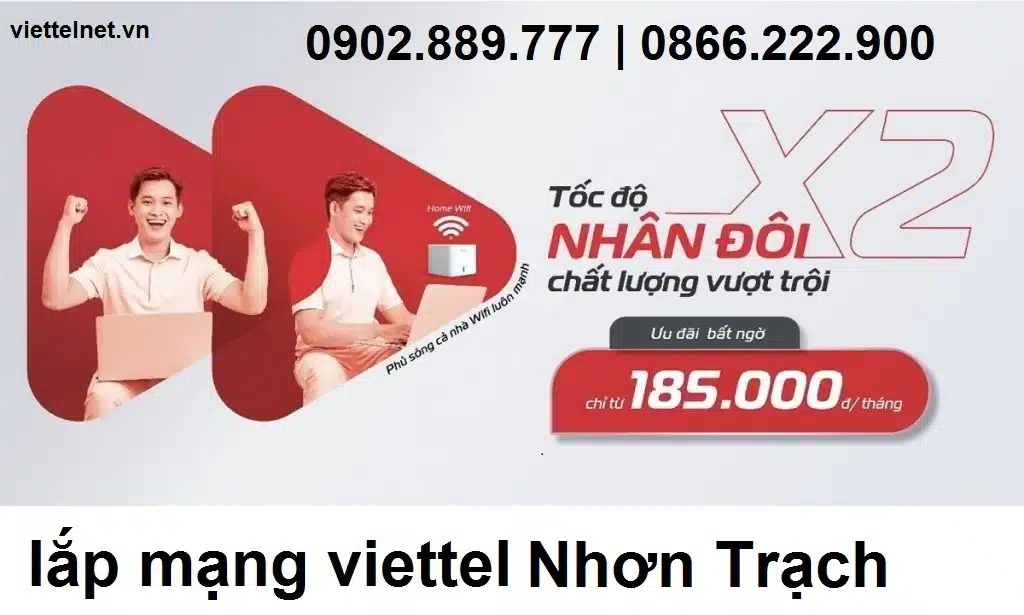 lắp mạng viettel Nhơn Trạch