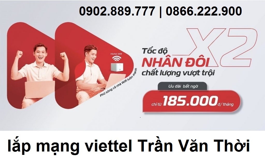 lắp mạng viettel Trần Văn Thời