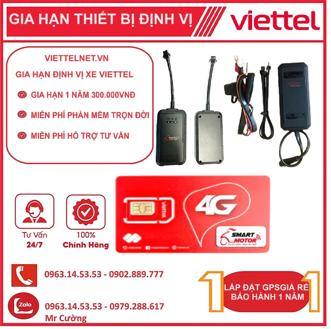 Gia hạn thiết bị định vị