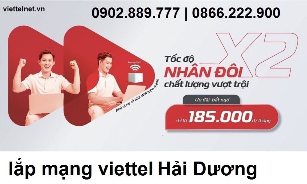 lắp mạng viettel Hải Dương