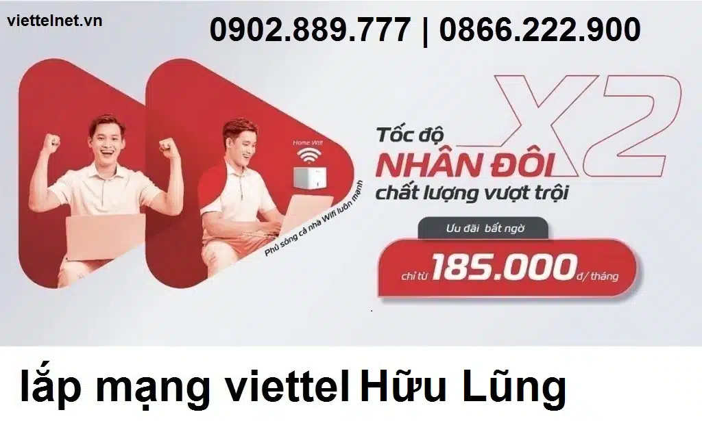 lắp mạng viettel Hữu Lũng