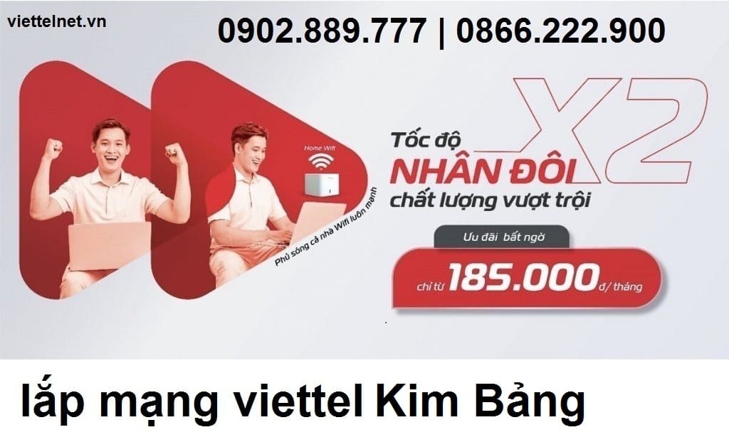 lắp mạng viettel Kim Bảng