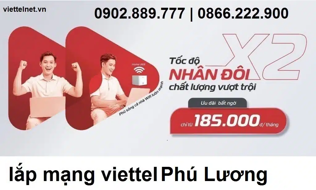 lắp mạng Viettel Phú Lương