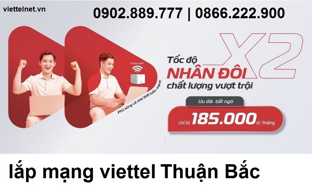 lắp mạng viettel Thuận Bắc