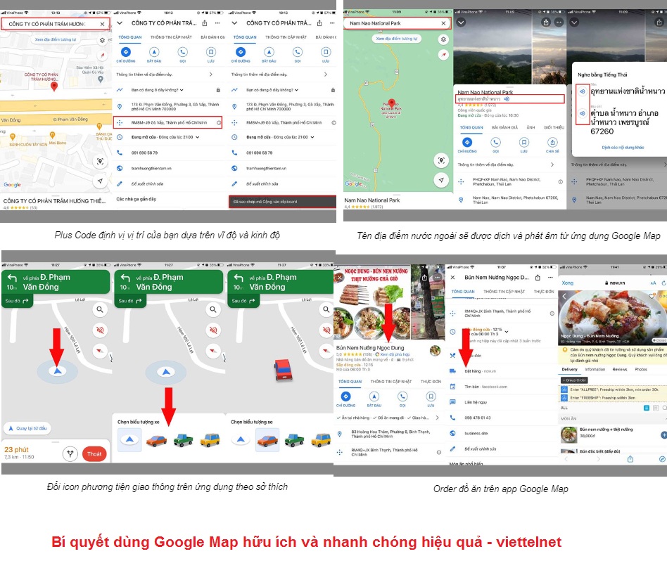 Bí quyết dùng Google Map hữu ích và nhanh chóng hiệu quả