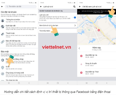 Cách xác định vị trí Facebook của người khác bằng điện thoại