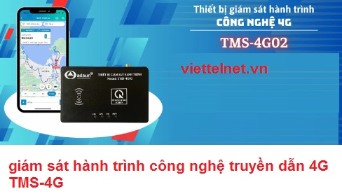 Thiết bị định vị và giám sát hành trình TMS-4G