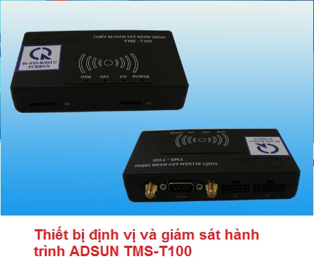 Thiết bị định vị và giám sát hành trình ADSUN TMS-T100