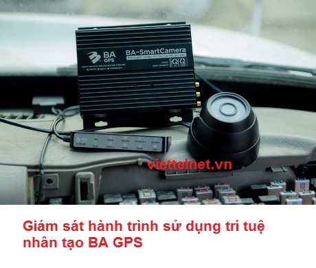 Giám sát hành trình sử dụng trí tuệ nhân tạo BA GPS