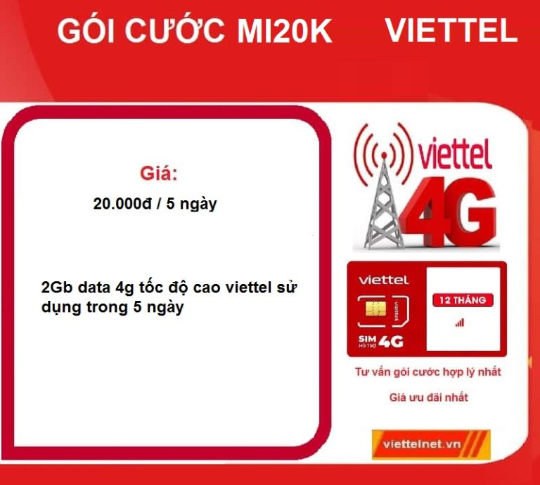 GÓI MI20K – 5 ngày