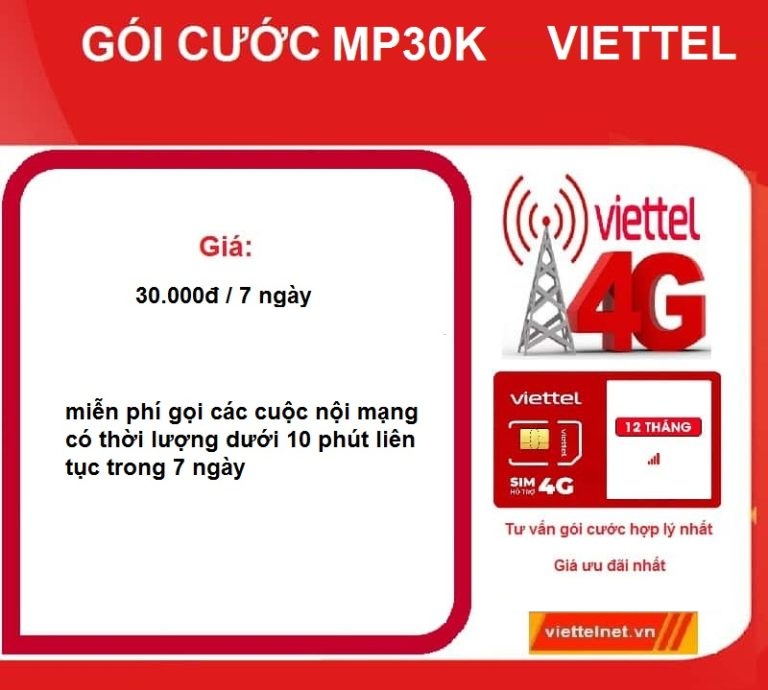 GÓI MP30K – 7 ngày