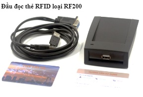 Đầu đọc thẻ RFID loại RF200 Giám sát hành trình theo Nghị định 10