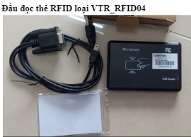 Đầu đọc thẻ RFID loại VTR_RFID04 Giám sát hành trình theo Nghị định 10