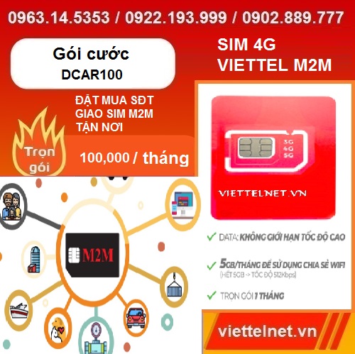 Gói cước DCAR100