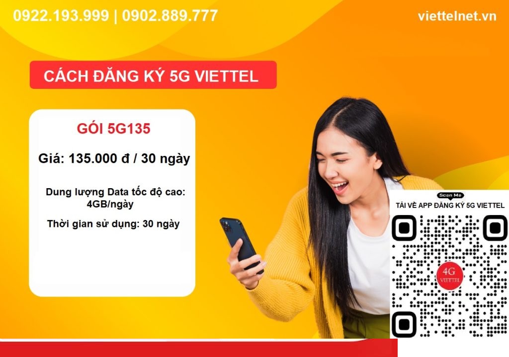 Gói 5G135 Viettel