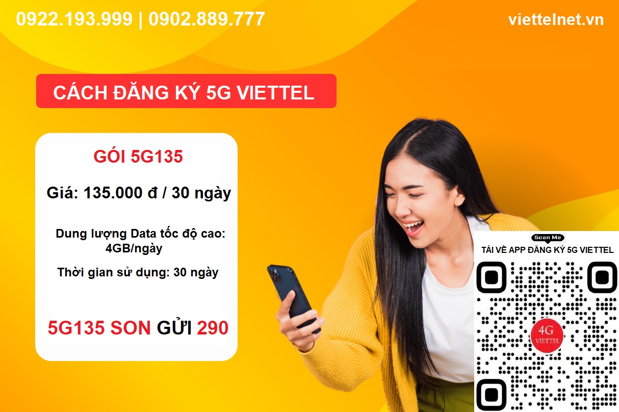 Gói 5G135 Viettel