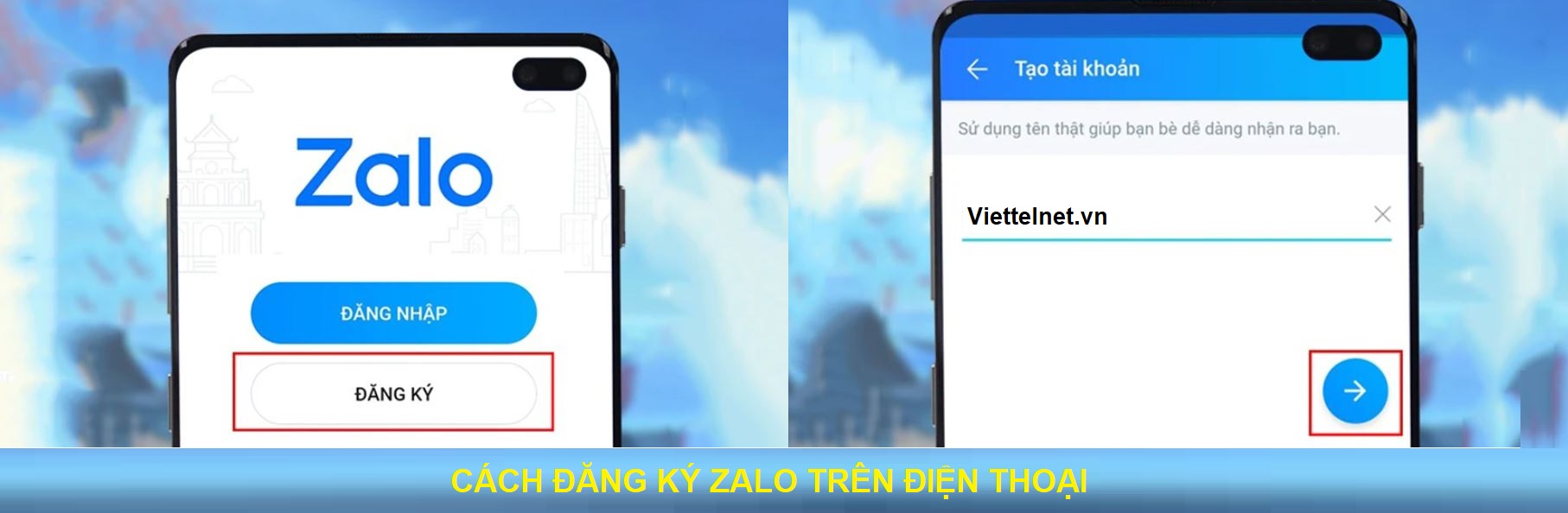 Bắt đầu sử dụng Zalo